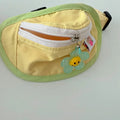 Backpack-style pet carrier for cats and dogs in powder blue, yellow, or green colours with adjustable sizing