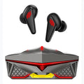 K98 Black TWS50 Bluetooth wireless earbuds with charging case.