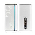 Slim 4G wireless router measuring 51mm by 30mm by 5mm, shown with data cable.