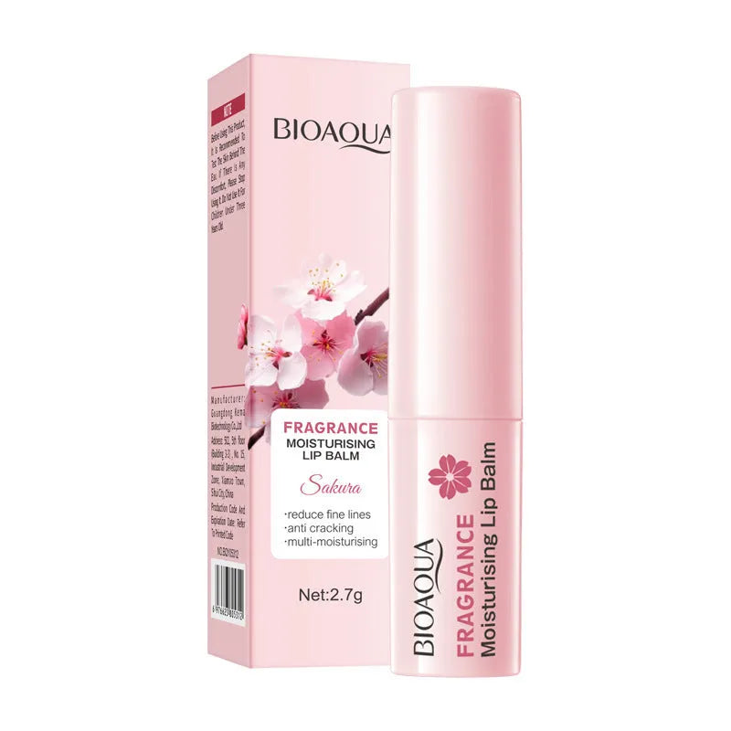 Anti-chapped lip moisturising lipstick tube with variant options showing specific net content weights.