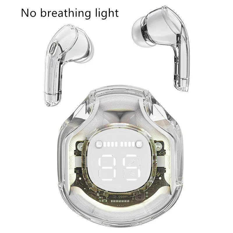 Transparent warehouse wireless Bluetooth in-ear headset with voice control functionality