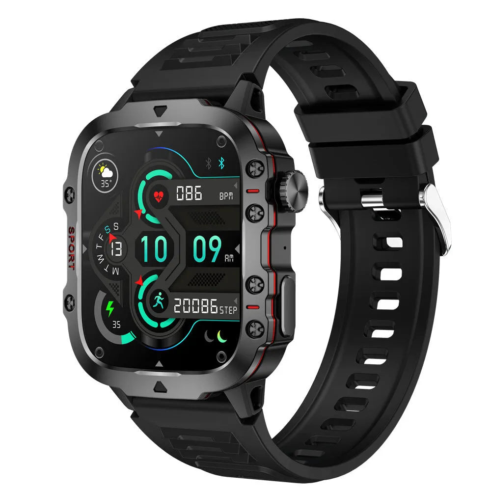 QX11 Smart Bluetooth Watch with zinc alloy case and TFT touchscreen display.