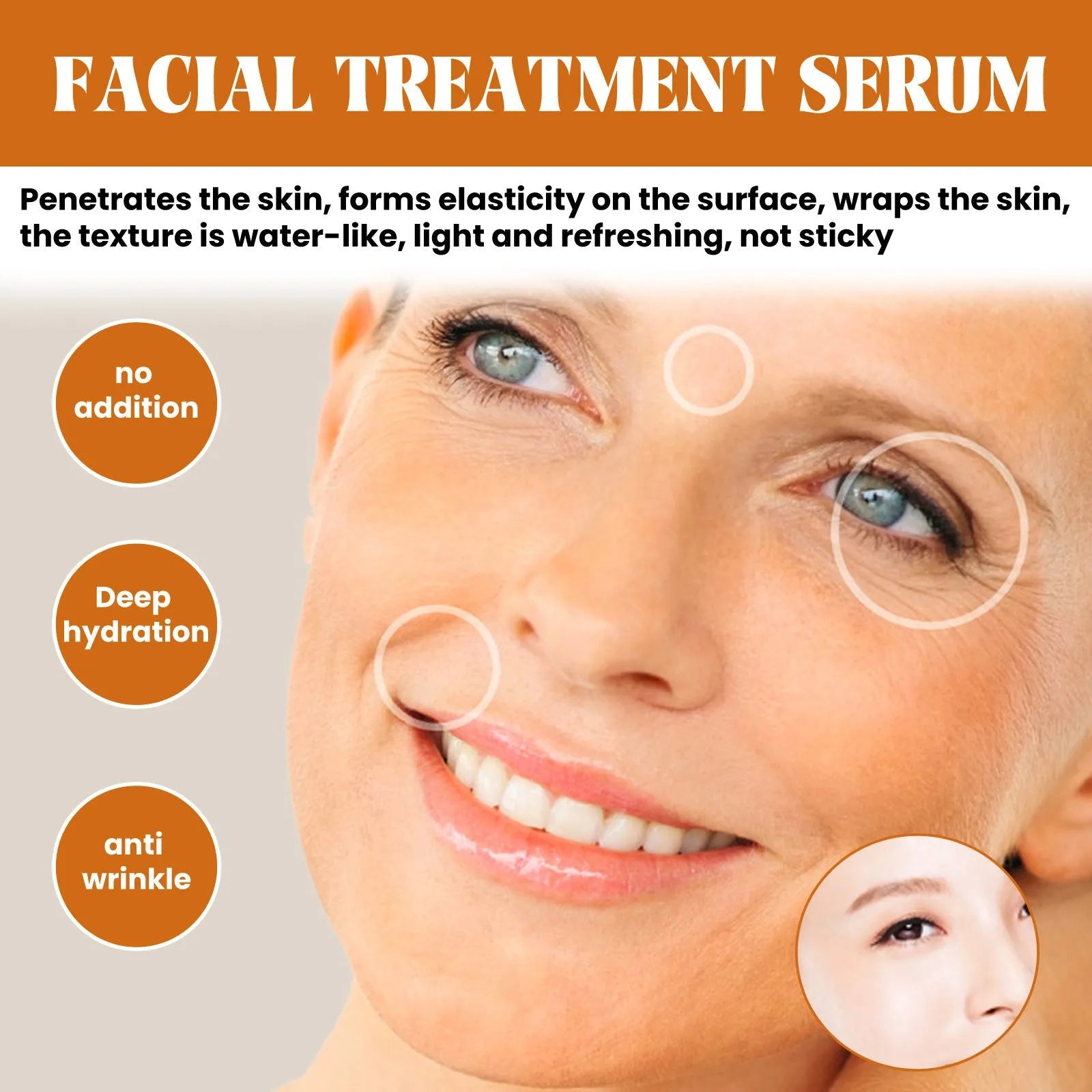 30ml Retinol Anti-Wrinkle Essence Spray in boxed packaging with spray mechanism