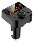 BT36B black car MP3 Bluetooth player with 1.1 inch display for 12-24V vehicle cigarette lighter power