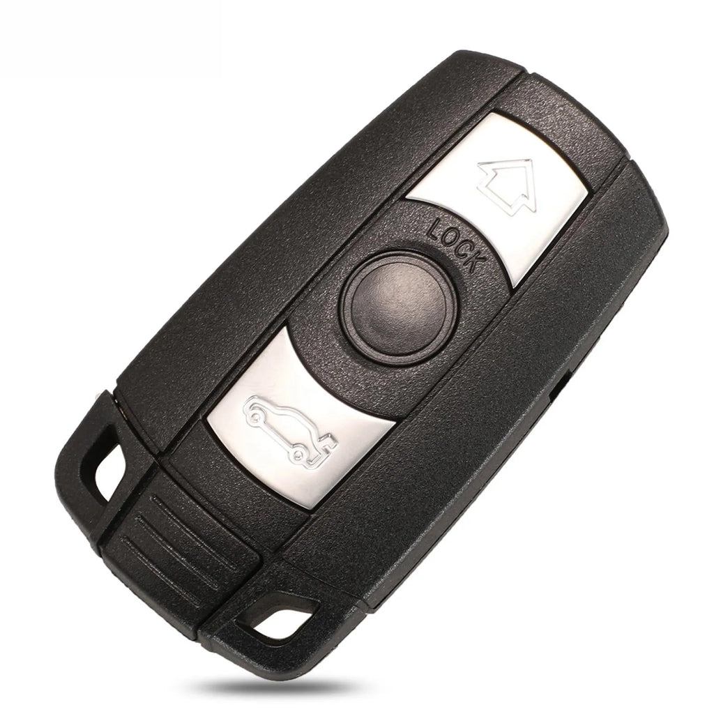 BMW CAS3 semi-intelligent car remote key fob blank in metal and plastic for 315Mhz, 433Mhz, 868Mhz frequencies