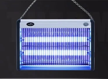 Electric mosquito killing lamp for indoor household and restaurant insect control