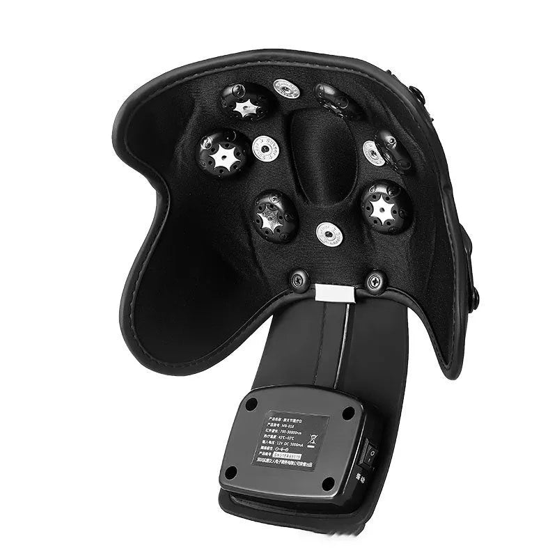 Portable infrared knee massager with adjustable temperature control 45-65C for joint care