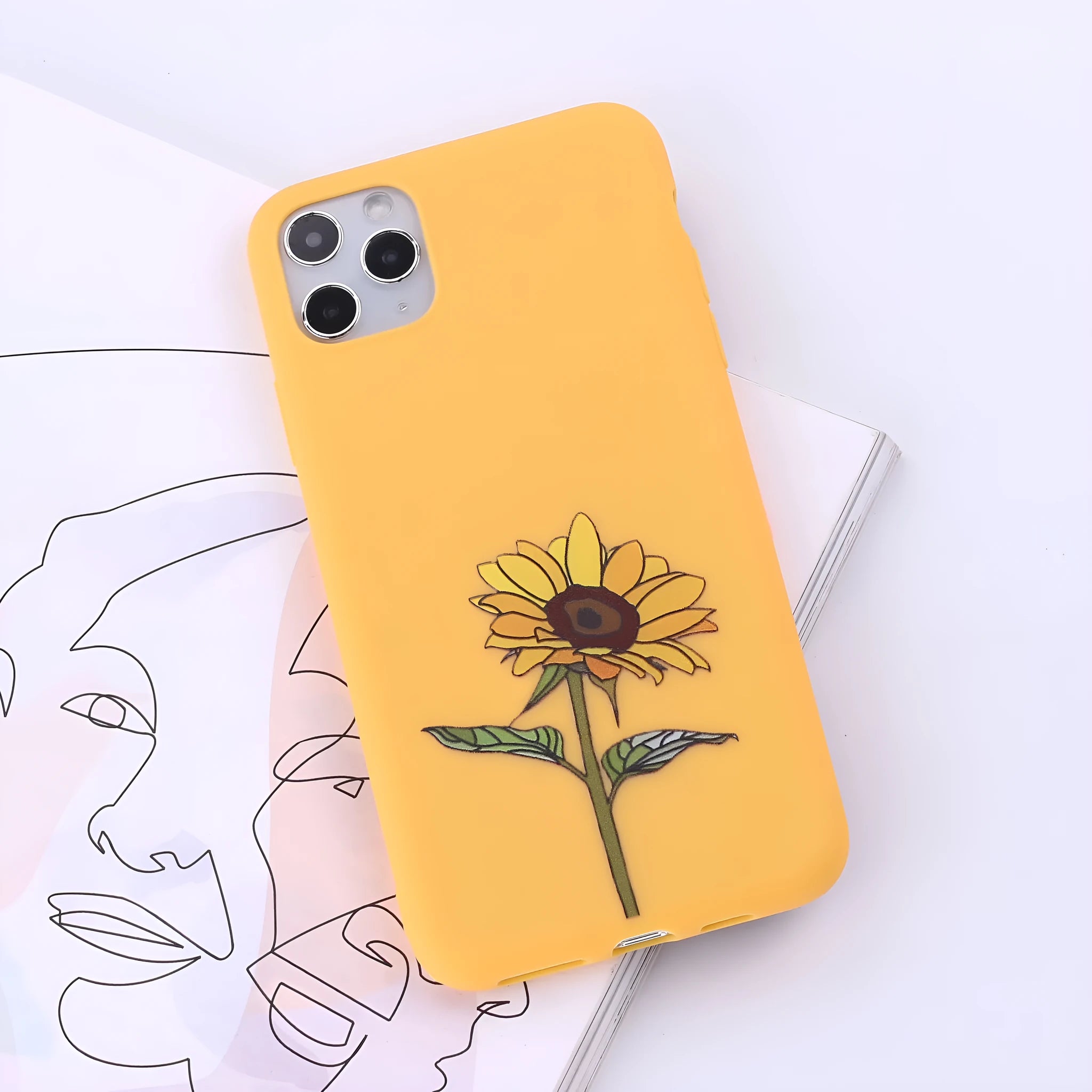 Painted TPU mobile phone case for iPhone 11 series in multiple colour options