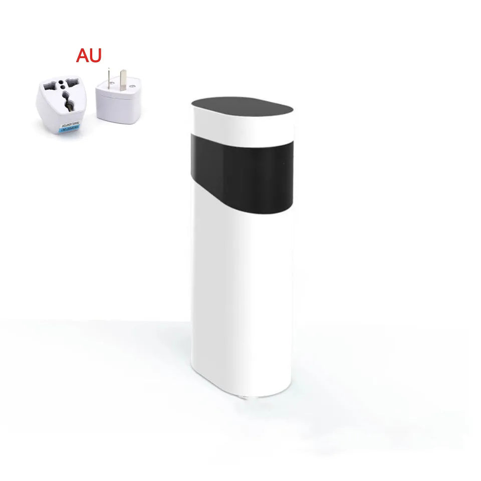 Compact instant water dispenser with nano heating film technology in black or green colour options