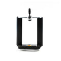 Black plastic U clip universal mobile phone holder bracket.