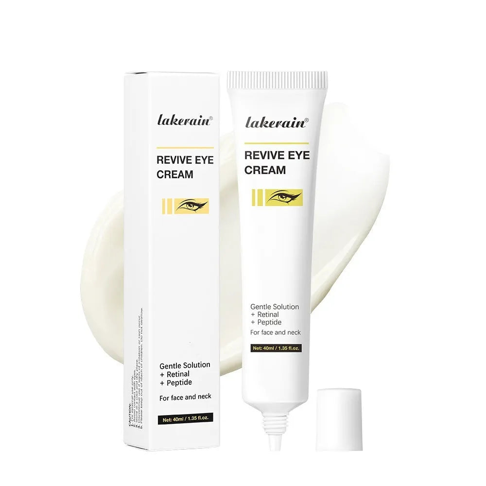 40ml bottle of retinol eye cream for dark circles, fine lines and puffiness treatment.