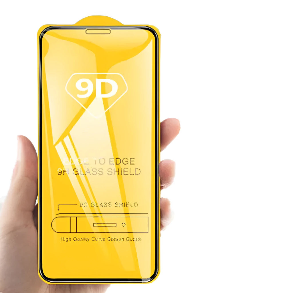 Black tempered glass screen protector for Xiaomi mobile phones with full screen coverage