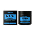 Green soft candy gummy dietary supplements in a pack, showing 30 pieces containing NAD and nicotinamide nucleoside.