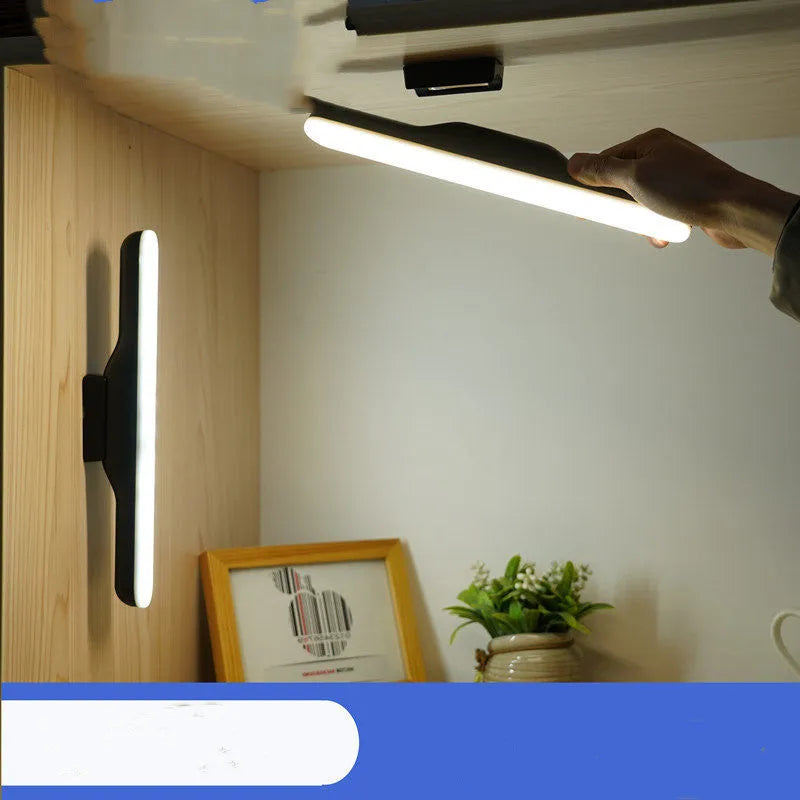 Modern LED desk lamp with touch control and rechargeable battery