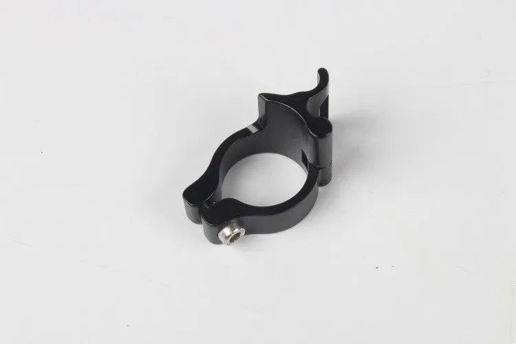 Black aluminium alloy vehicle clamp ring showing 28.6mm diameter measurement