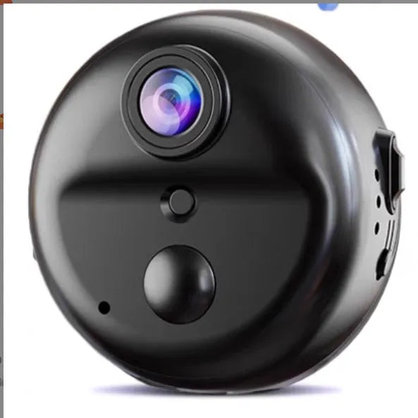 Wireless 360-degree rotating WiFi security camera for indoor surveillance with HD night vision