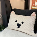 West Highland puppy decorative cushion 50 cm with blended fabric and dog print