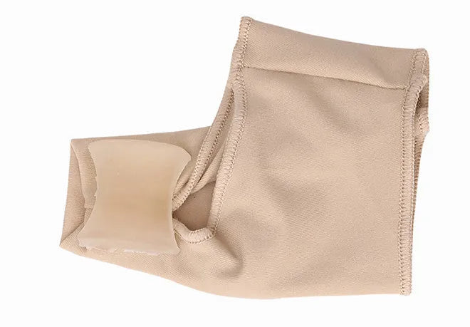 Corrective bunion socks with silicone gel pad and toe separator in three sizes