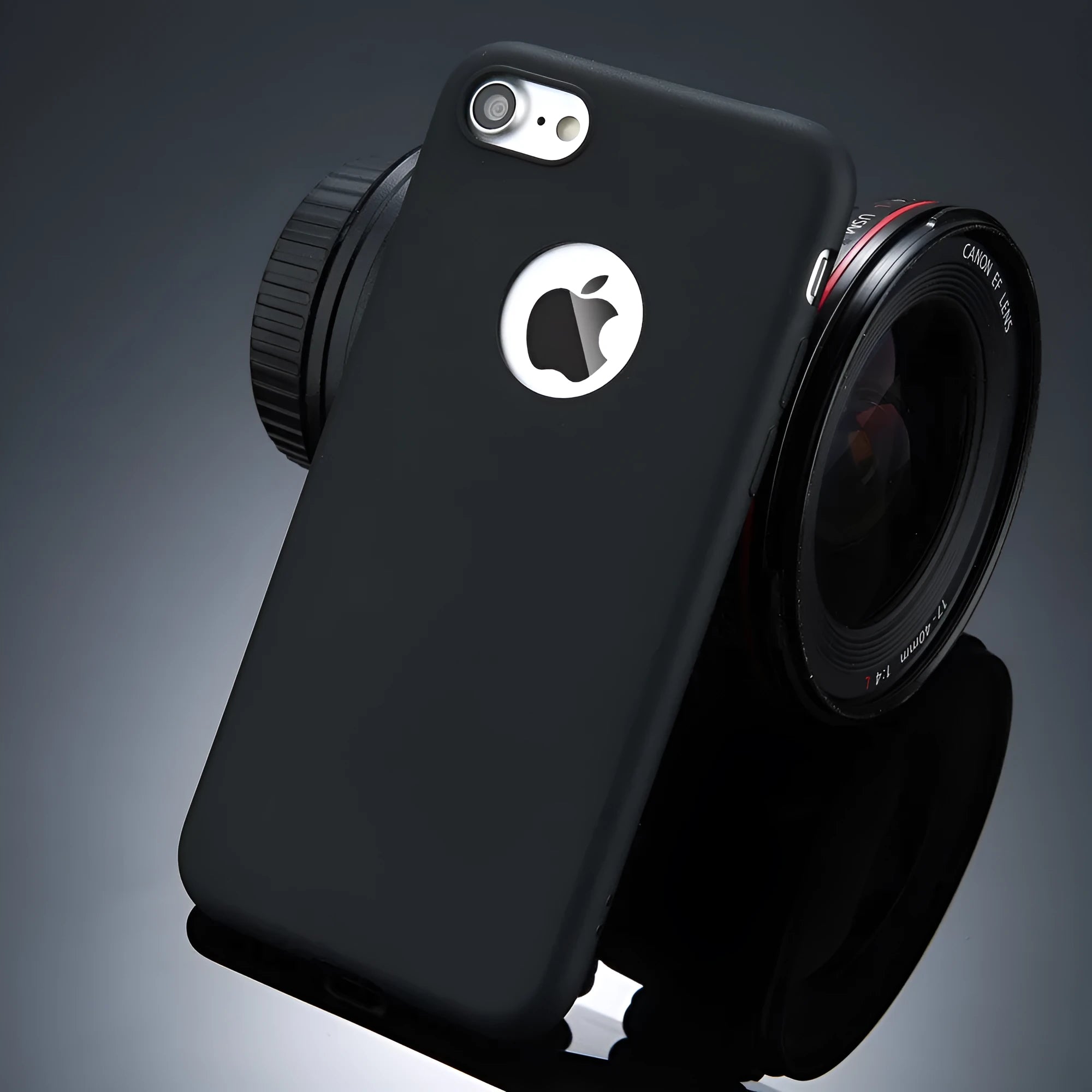 Soft silicon TPU iPhone case in candy colours for multiple iPhone models