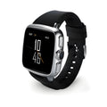 Z01 smart watch with black or white colour options showing 1.54-inch touchscreen display