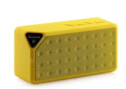 Cannon X3 wireless Bluetooth portable speaker in mini block design with magic cube aesthetic