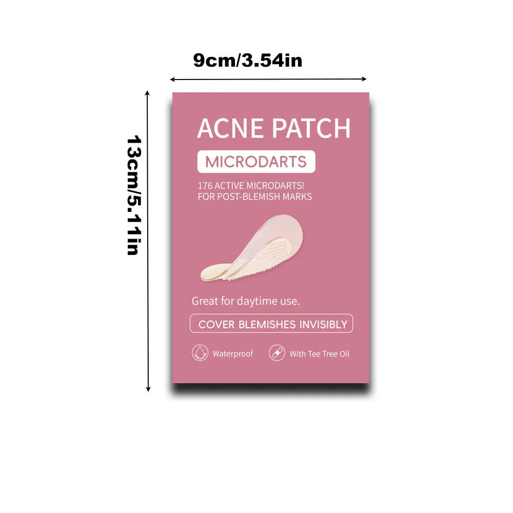 Box of 9 acne patches for desalting pimple and closed acne treatment