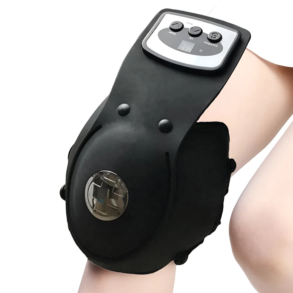 Portable infrared knee massager with adjustable temperature control 45-65C for joint care