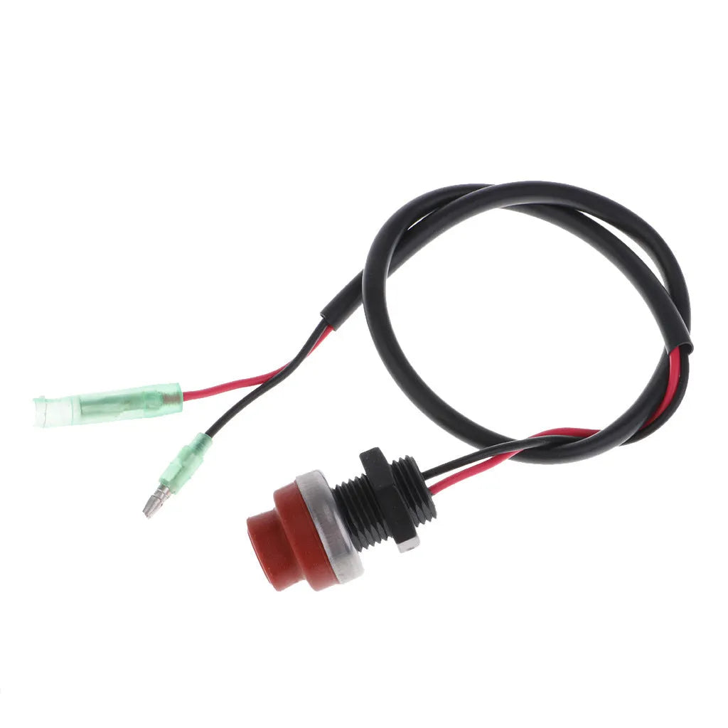 Yamaha engine stop switch body made of hardware and plastic with rope switch in photo color