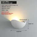 5W waterproof courtyard LED lamp with aluminum alloy body in black or white finish emitting 3000K warm light