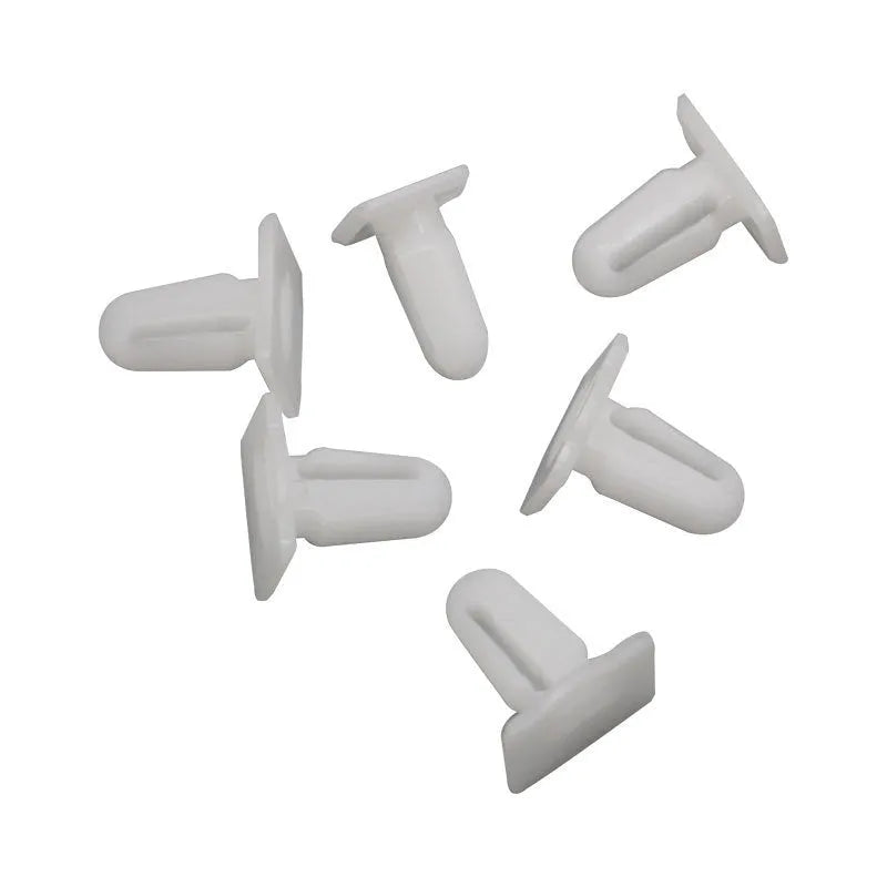 Automobile plastic glue nails and buckles in D318 colour, 60 piece pack for vehicle interior fastening