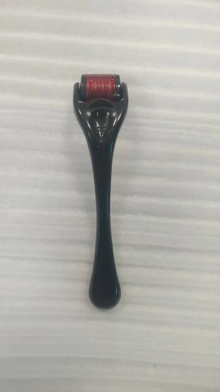 540 micro needle derma roller showing handle and needle wheel in a selected colour
