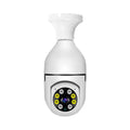 Wireless wifi bulb security camera with 1080p resolution and night vision