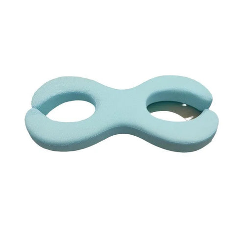Cool Feeling Blue cylindrical memory foam cervical pillow shown in 6cm and 9cm thickness options.