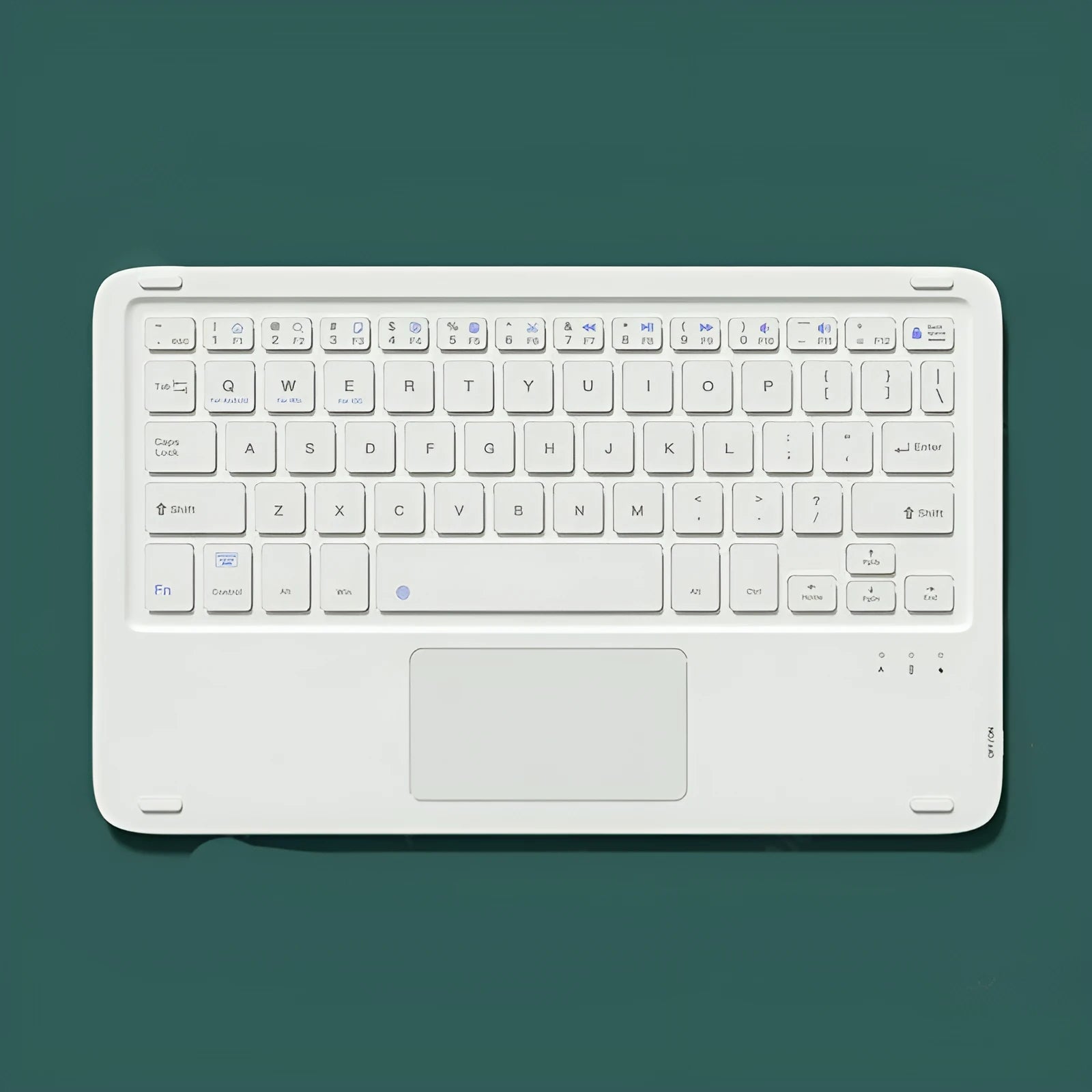 Mute wireless mouse and touch keyboard set in pink green black and white with USB Bluetooth dual-mode for tablets