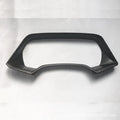 BMW X5 dashboard decorative frame in Peach Wood and Carbon Fibre finishes
