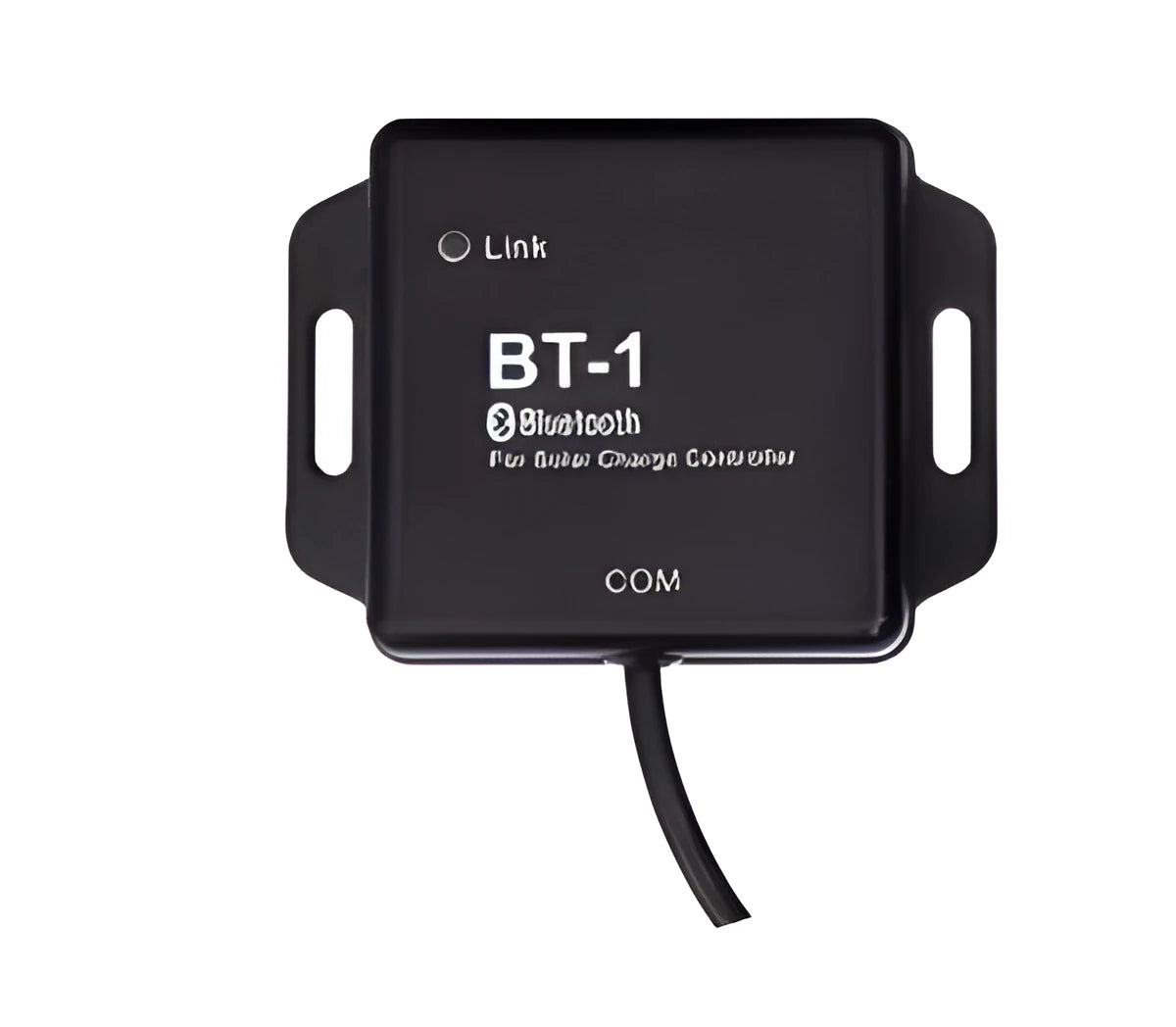 BT-1 model solar charge controller with integrated Bluetooth module for wireless monitoring.