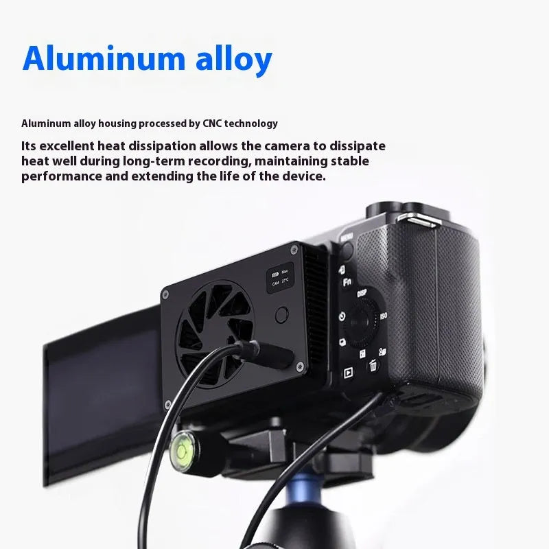 Black aluminium PC cooling radiator with power cord, measuring 89mm long
