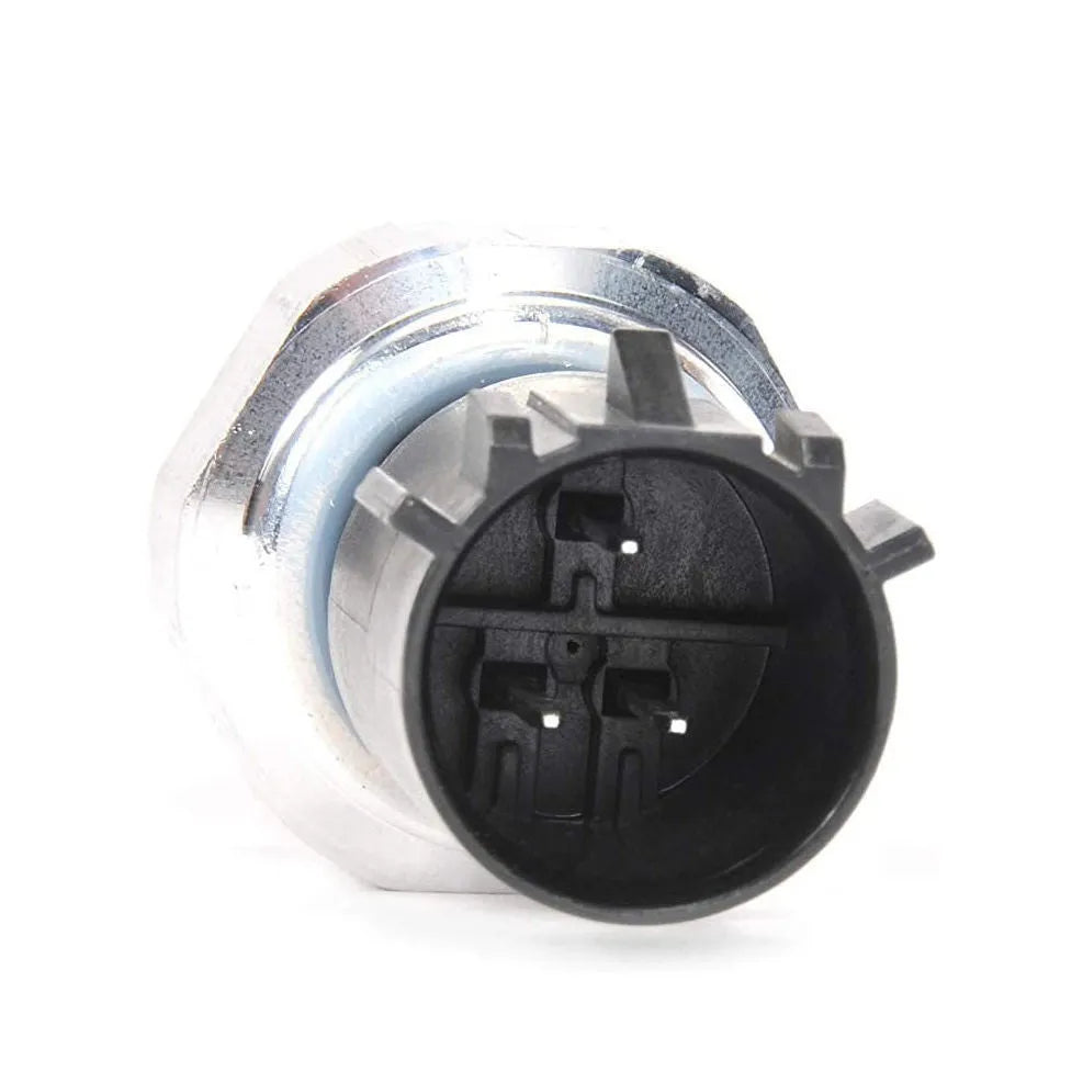 Silver automobile fuel pressure sensor for petrol and diesel vehicle fuel systems