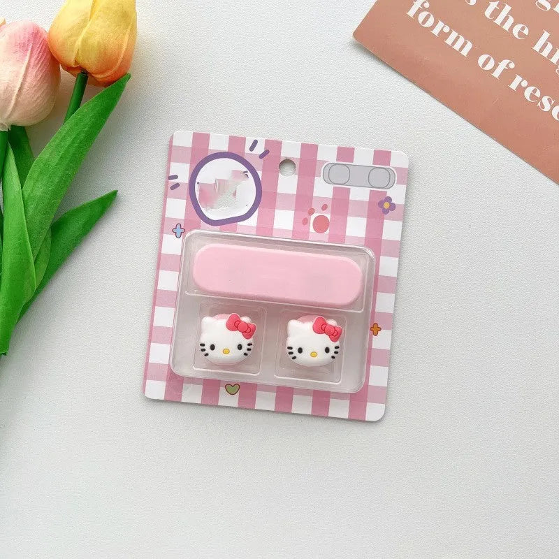 Cartoon-style plastic magnetic data cable fixer for desktop organisation.