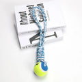 38cm red white and blue white cotton thread dog toy for medium large breeds