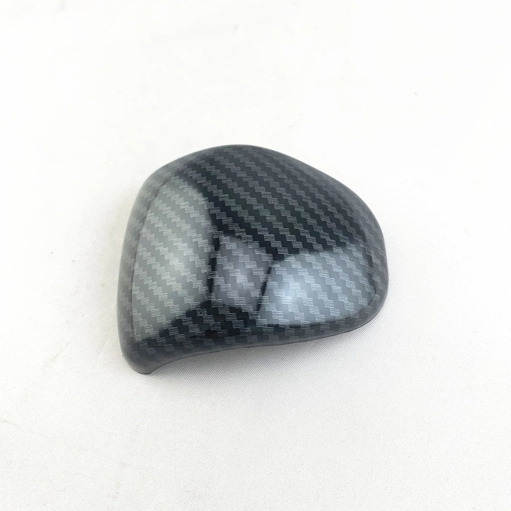 Smart RunK3 carbon fibre pattern gear shift cover for automotive interior enhancement