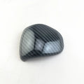 Smart RunK3 carbon fibre pattern gear shift cover for automotive interior enhancement
