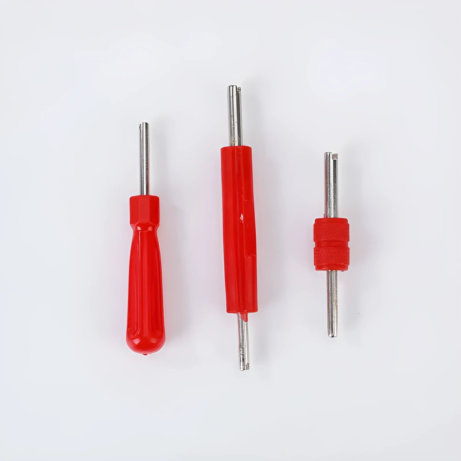 Single-head aluminium alloy twist valve wrench with a 30mm opening, shown in one of three available colour finishes.