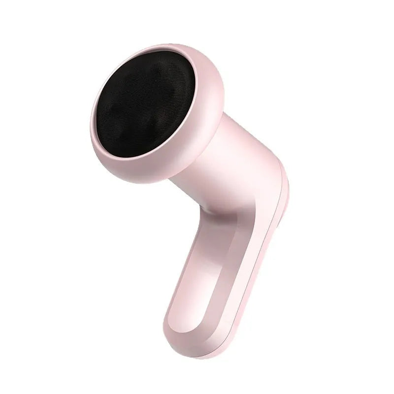 USB electric massager handheld unit in pink, white, or black for spine and back massage