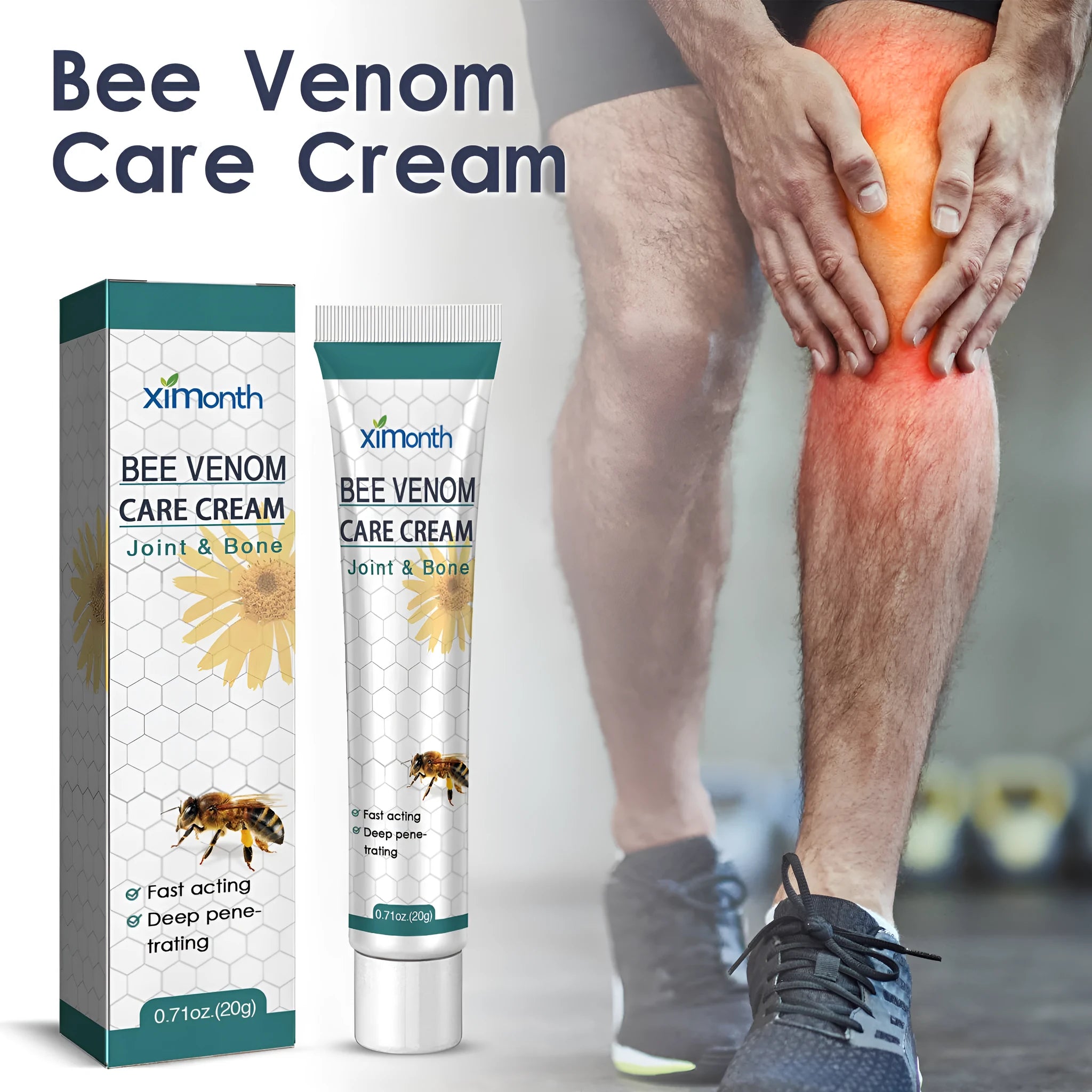 20g tube of Joint Pain Massage Care Cream, a topical nursing ointment.