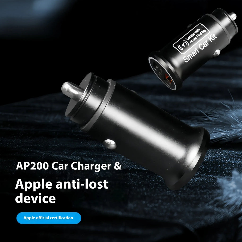 Black ABS plastic car charger GPS locator instrument for vehicle tracking