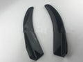 General Motors car front and rear deflector light kit in bright black or carbon fibre finish