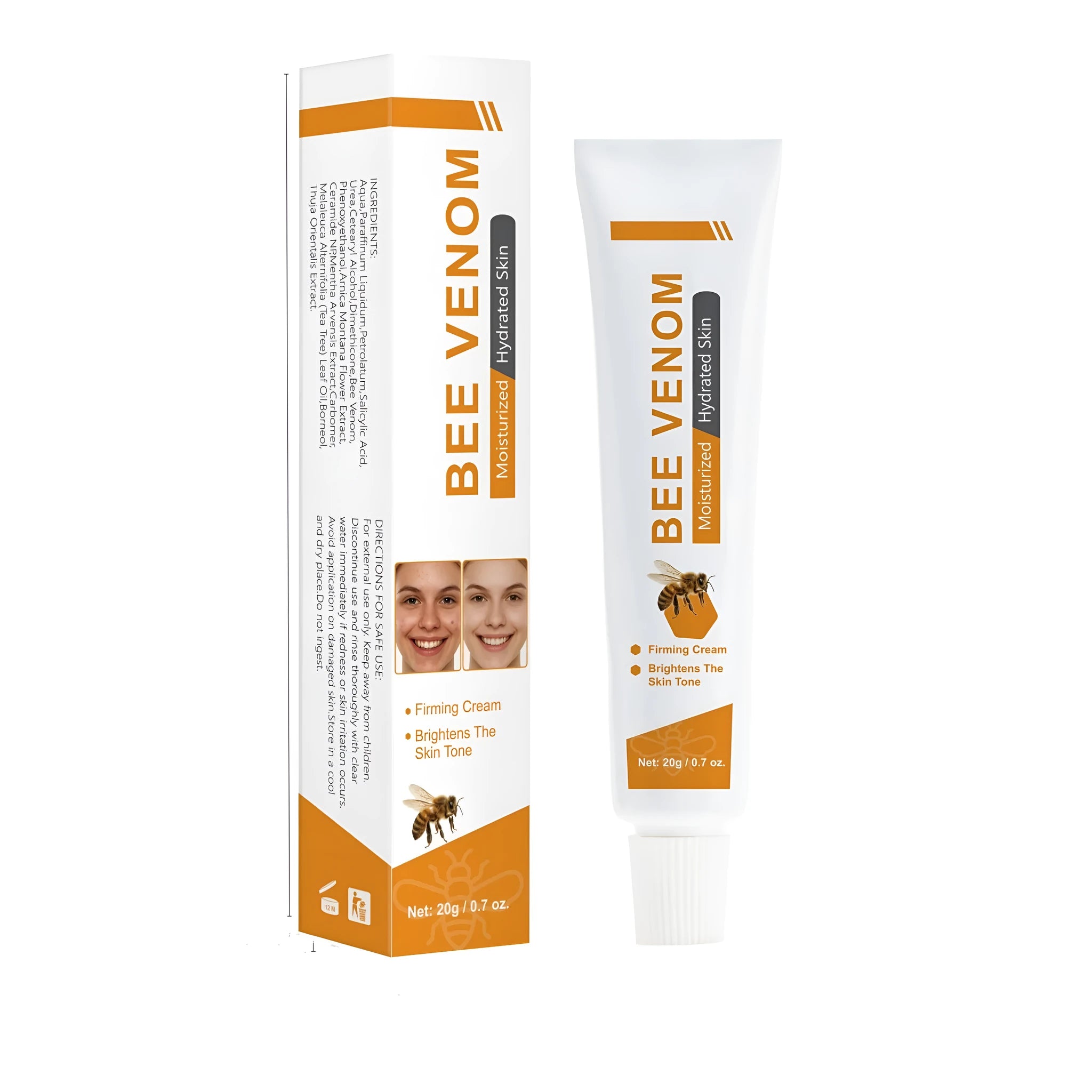 20g jar of Universal Beauty Bee Facial Cream with honey extract.