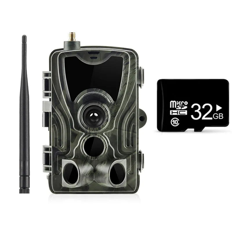 Outdoor waterproof surveillance camera with 1080p lens and camouflage ABS body for security monitoring