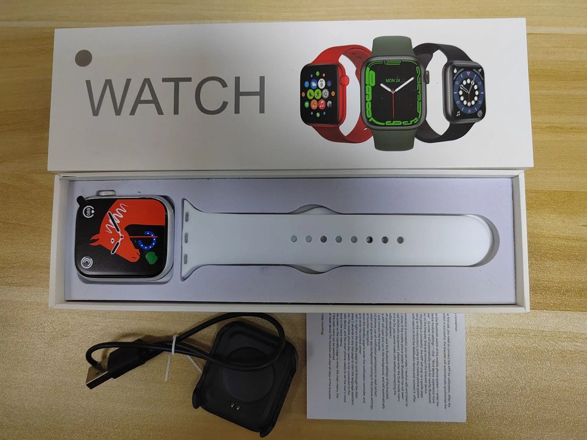 GT20 black smartwatch with silicone strap showing health stats on 1.75-inch screen